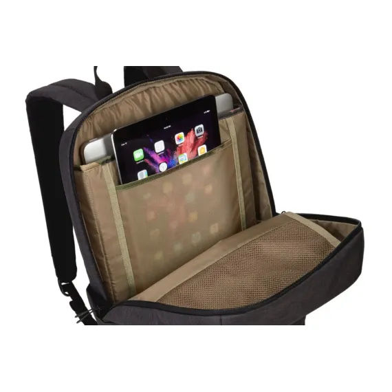 РЮКЗАК ДЛЯ НОУТБУКА THULE LITHOS, 15.6", ПОЛИЭСТЕР, БЕЛЫЙ/ЧЁРНЫЙ