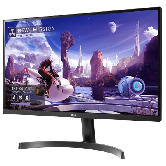 27" МОНИТОР ДЛЯ РАЗВЛЕЧЕНИЙ LG 27QN600-B, IPS 2560 X 1440 QHD, ЧЁРНЫЙ