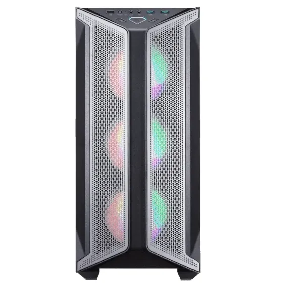 CARCASA PC GAMEMAX BRUFEN C1, MIDI-TOWER, ATX, NEGRU