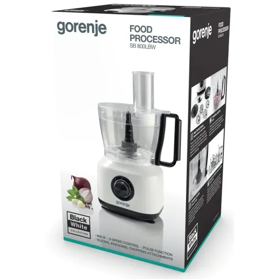 КУХОННЫЙ КОМБАЙН GORENJE SB800LBW, БЕЛЫЙ