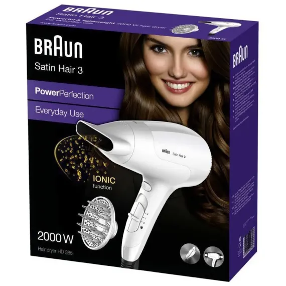 HAIR DRYER BRAUN HD385