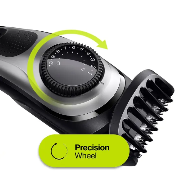 TRIMMER PENTRU BARBATI BRAUN BT5260, NEGRU | ARGINTIU