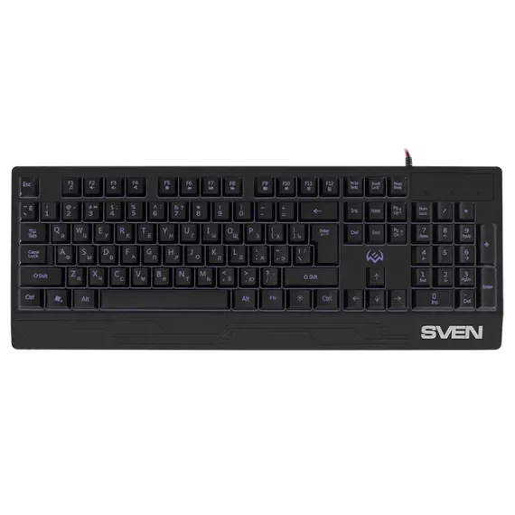 КЛАВИАТУРА SVEN KB-G8300, ПРОВОДНОЕ, ЧЁРНЫЙ