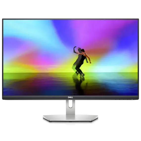 27" MONITOR DELL S2721H, IPS 1920X1080 FHD, NEGRU/ARGINTIU