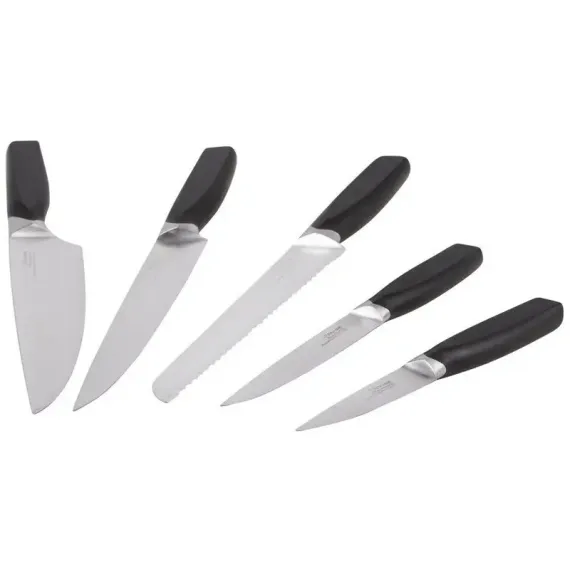 НАБОР НОЖЕЙ RONDELL LINCOR, ЧЁРНЫЙ