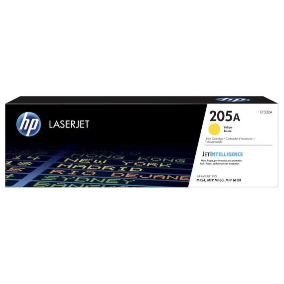 КАРТРИДЖ HP CF532A (205A), ЖЕЛТЫЙ