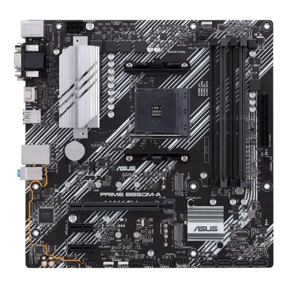 PLACA DE BAZA ASUS PRIME B550M-A, AM4, AMD B550, MICRO-ATX