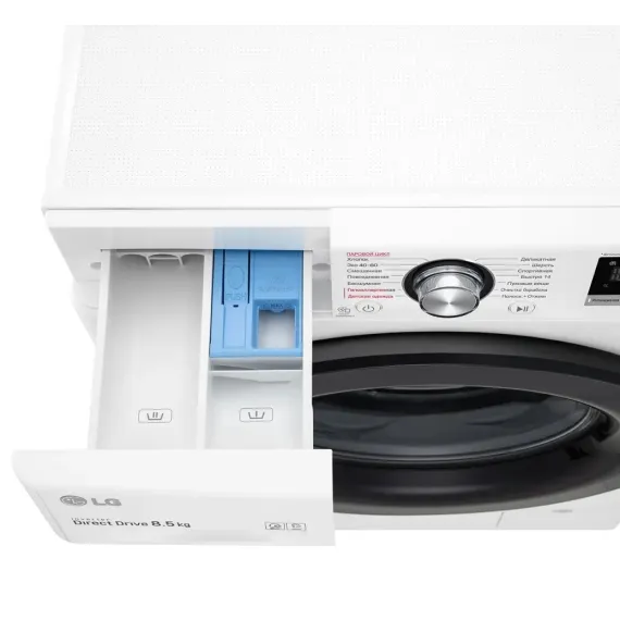 СТИРАЛЬНАЯ МАШИНА LG F2V3GS6W, 8,5КГ, БЕЛЫЙ
