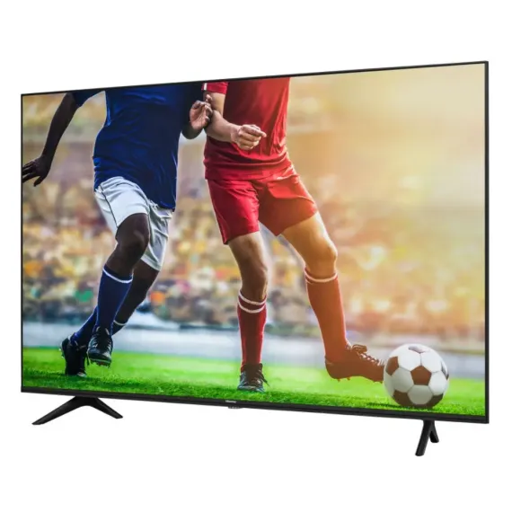 55" LED SMART ТЕЛЕВИЗОР HISENSE 55A7100F, 3840 X 2160 4K, VIDAA U OS, ЧЁРНЫЙ