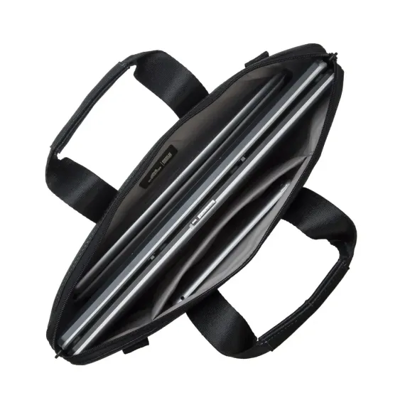 СУМКА ДЛЯ НОУТБУКА RIVACASE ORLY, 15.6", ПОЛИЭСТЕР, ЧЁРНЫЙ