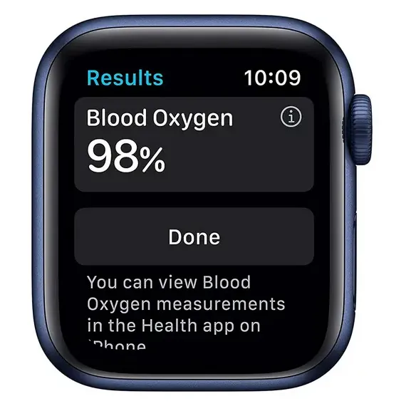 CEAS INTELIGENT APPLE WATCH SERIES 6 GPS M00J3, 44MM, CORP DIN ALUMINIU CU BANDA SPORT DEEP NAVY