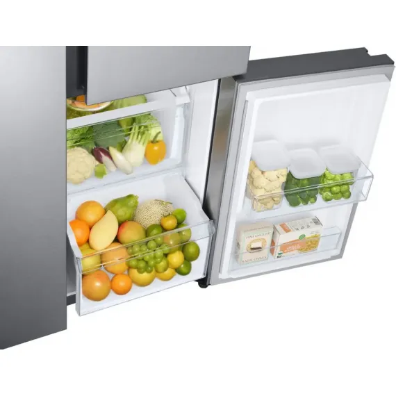 FRIGIDER SAMSUNG RS63R5591SL/UA, ARGINTIU