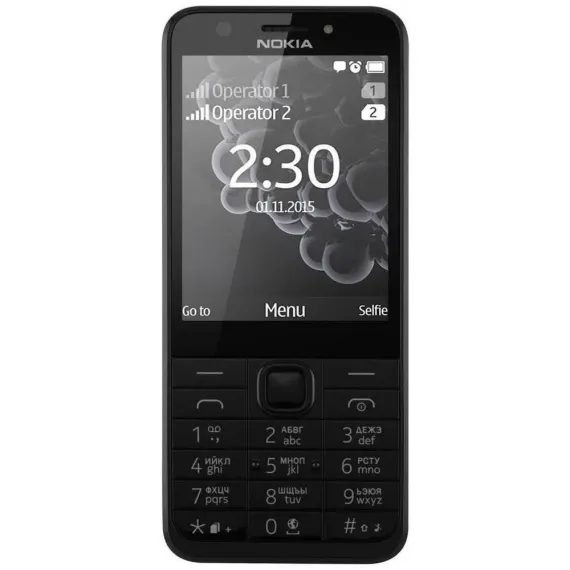МОБИЛЬНЫЙ ТЕЛЕФОН NOKIA 230 DUAL-SIM, ТЁМНО СЕРЕБРИСТЫЙ