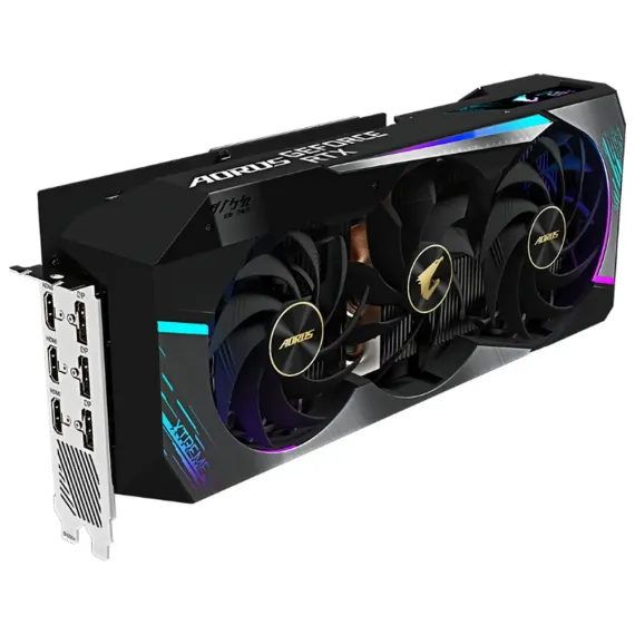 PLACA VIDEO GIGABYTE GV-N3080AORUS X-10GD, 10GB GDDR6X 320BIT