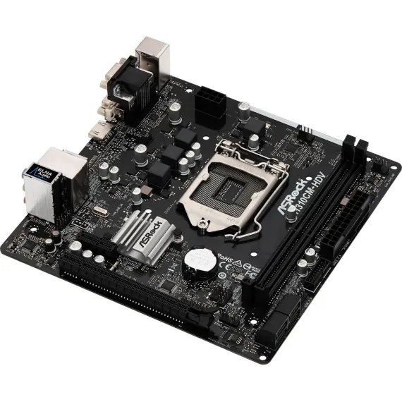 МАТЕРИНСКАЯ ПЛАТА ASROCK H310CM-HDV, LGA1151, INTEL H310, MICRO-ATX