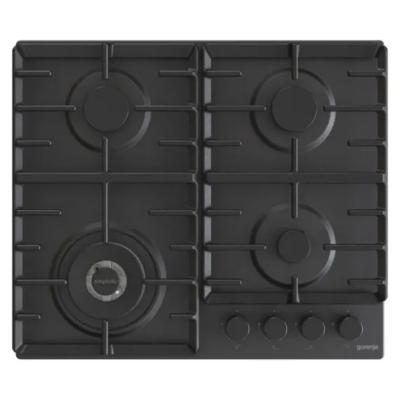 PLITA PE GAZ GORENJE GW 642 SYB, NEGRU