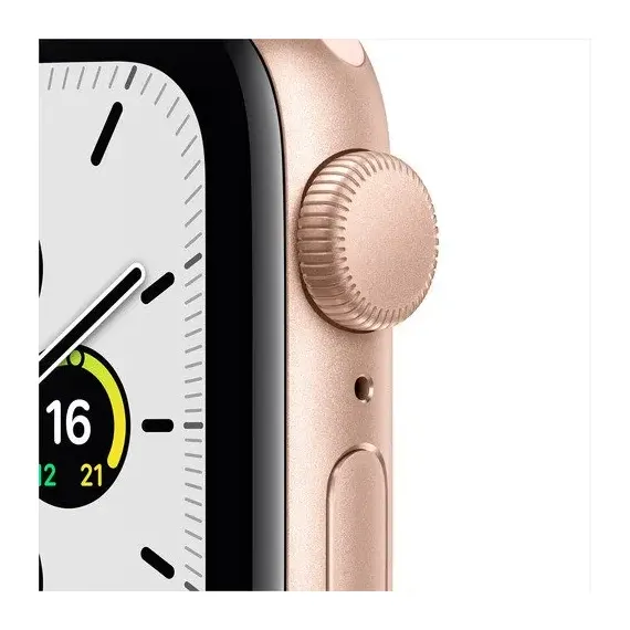 УМНЫЕ ЧАСЫ APPLE WATCH SE MYDR2, 44ММ, АЛЮМИНИЕВЫЙ КОРПУС СО СПОРТИВНЫМ РЕМЕШКОМ PINK SAND