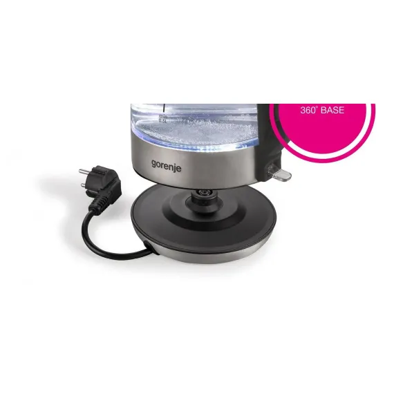 FIERBATOR ELECTRIC GORENJE K17GE, ARGINTIU