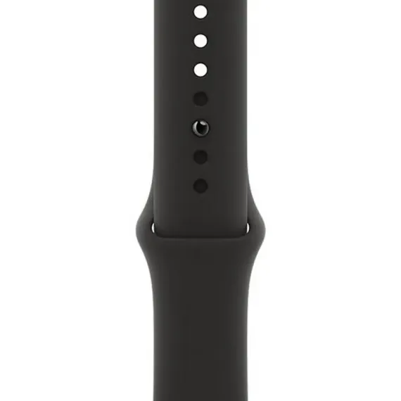 УМНЫЕ ЧАСЫ APPLE WATCH SERIES 6 GPS MG133, 40ММ, АЛЮМИНИЕВЫЙ КОРПУС С ЧЕРНЫМ СПОРТИВНЫМ РЕМЕШКОМ