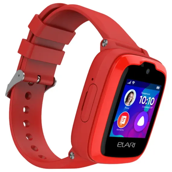 ДЕТСКИЕ ЧАСЫ ELARI KIDPHONE 4G, КРАСНЫЙ