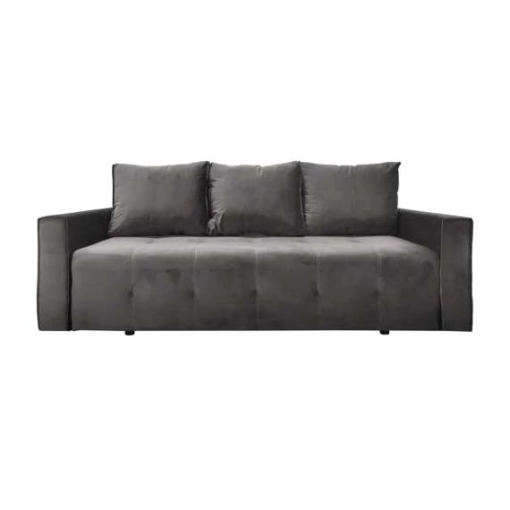 CANAPEA PARMA CATIFEA DARK GREY