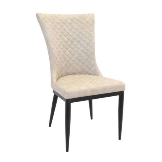 SCAUN C-64~PIELE BEIGE+TRANSPRINT LEG