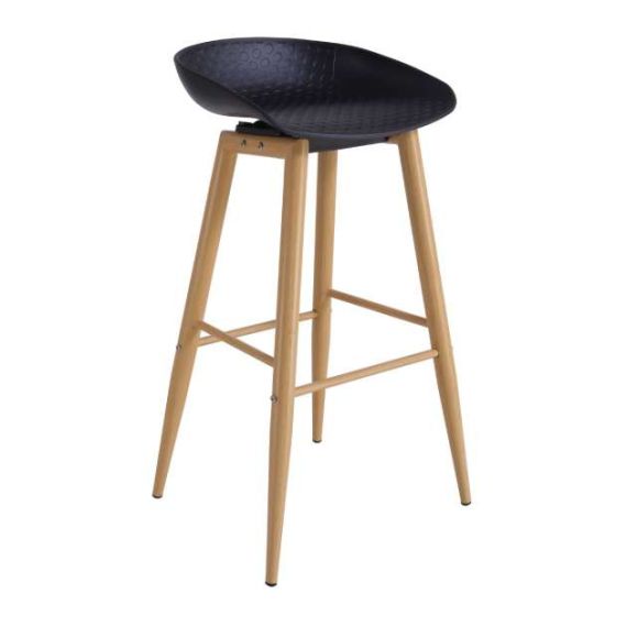 SCAUN BAR HECTOR~BLACK