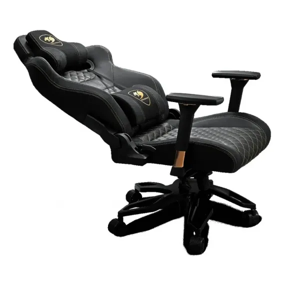 ИГРОВОЕ КРЕСЛО COUGAR ARMOR TITAN PRO, ПВХ КОЖА, ЧЕРНЫЙ/ЗОЛОТОЙ