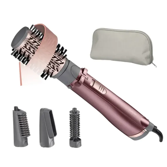 ФЕН-ЩЁТКА BABYLISS BELISS BIG HAIR | AS960E, 1000ВТ, РОЗОВЫЙ