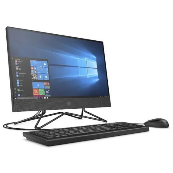 МОНОБЛОК HP 200 G4, 21,5", INTEL PENTIUM J5040, 4ГБ/1000ГБ, FREEDOS, ЧЁРНЫЙ