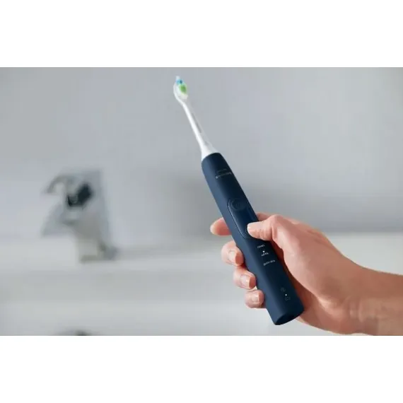 ЭЛЕКТРИЧЕСКАЯ ЗВУКОВАЯ ЗУБНАЯ ЩЕТКА PHILIPS SONICARE PROTECTIVECLEAN 5100, СИНИЙ/БЕЛЫЙ