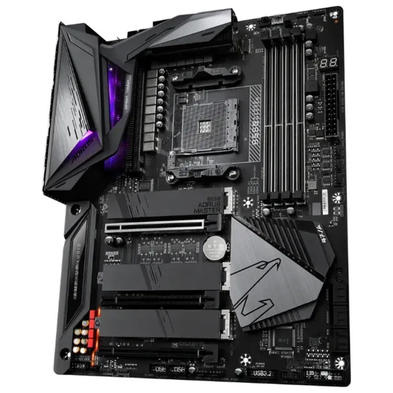 PLACA DE BAZA GIGABYTE B550 AORUS MASTER, AM4, AMD B550, ATX