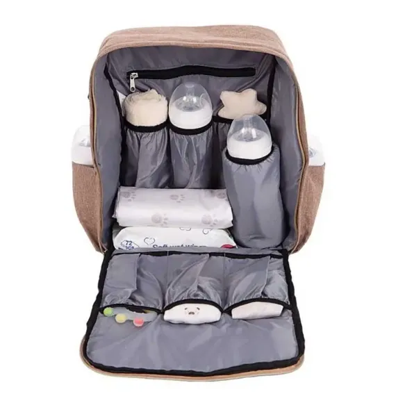 GEANTA PENTRU MAMA KIKKA BOO IVY, BEJ