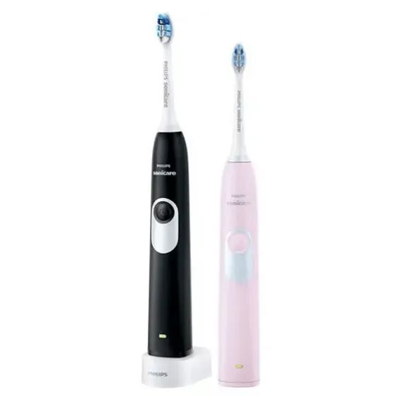 ЗВУКОВАЯ ЗУБНАЯ ЩЕТКА PHILIPS SONICARE 2 SERIES GUM HEALTH HX6232/41, ЧЕРНЫЙ И РОЗОВЫЙ