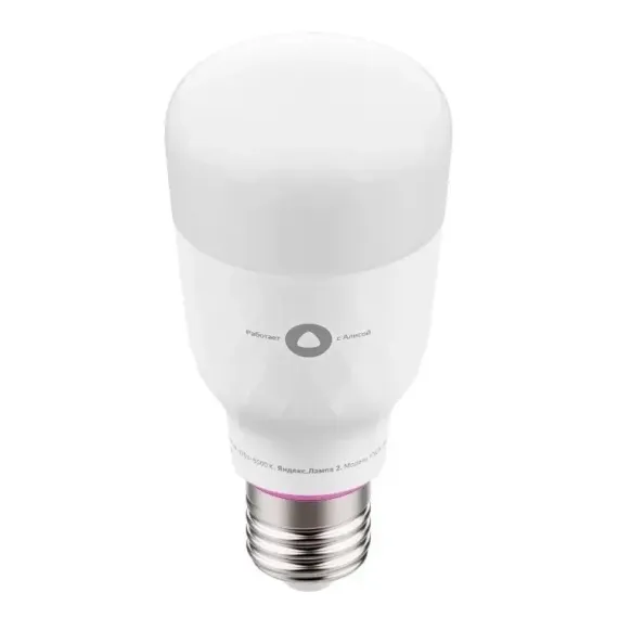 УМНАЯ ЛАМПОЧКА YANDEX YNDX-00010, E27, БЕЛЫЙ