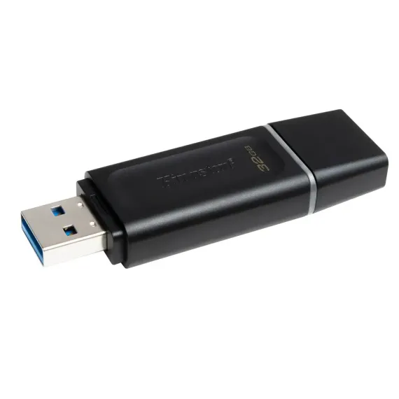 MEMORIE USB KINGSTON DATATRAVELER EXODIA, 32GB, NEGRU/ALB
