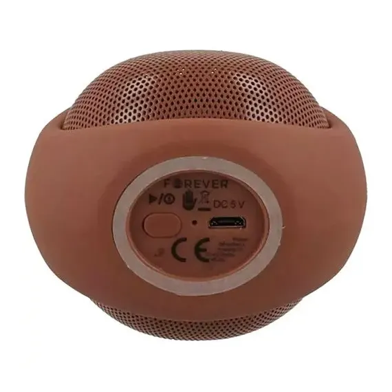 ПОРТАТИВНАЯ КОЛОНКА FOREVER ABS-100, КОРИЧНЕВЫЙ