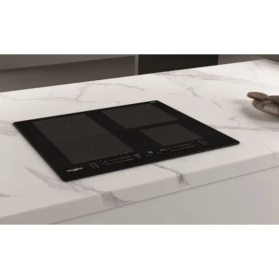 PLITA CU INDUCTIE WHIRLPOOL WF S0160 NE, NEGRU