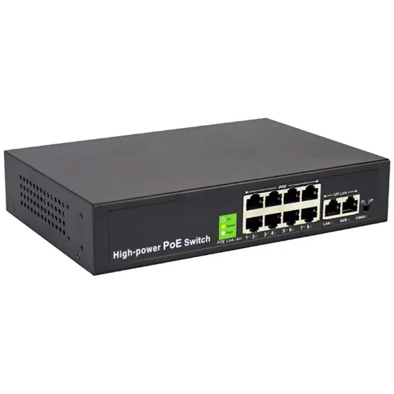 .8-PORT ETHERNET POE SWITCH POE-SW8A
