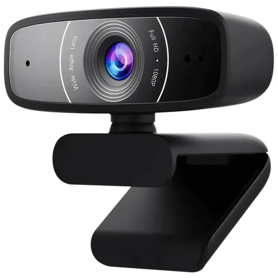 CAMERA WEB ASUS C3, FULL-HD 1080P, NEGRU