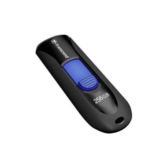 USB FLASH НАКОПИТЕЛЬ TRANSCEND JETFLASH 790, 256ГБ, ЧЁРНЫЙ