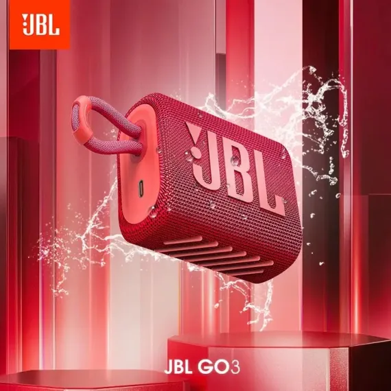 BOXA PORTABILA JBL GO 3, ROSU