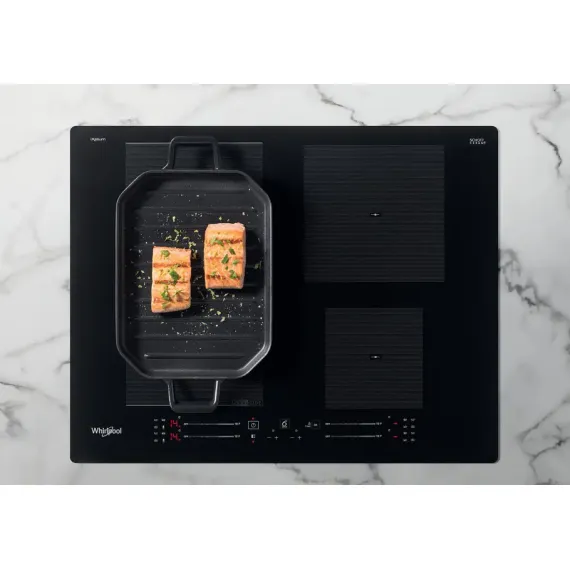 PLITA CU INDUCTIE WHIRLPOOL WF S0160 NE, NEGRU