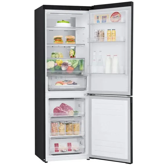 FRIGIDER LG GA-B459CBTL, NEGRU