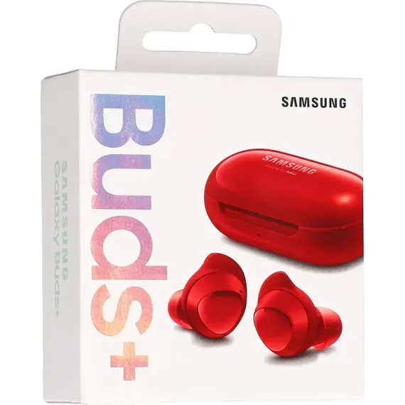 CASTI SAMSUNG GALAXY BUDS+, ROSU