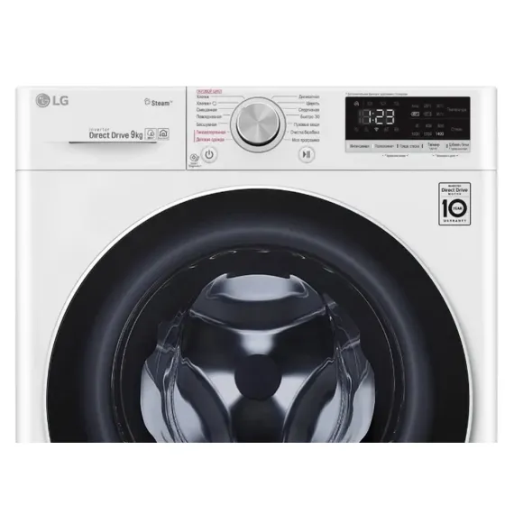 СТИРАЛЬНАЯ МАШИНА LG F4V5VS0W, 9КГ, БЕЛЫЙ
