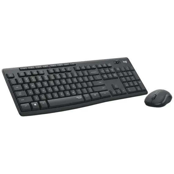 КЛАВИАТУРА И МЫШЬ LOGITECH MK295, БЕСПРОВОДНОЕ, ЧЁРНЫЙ