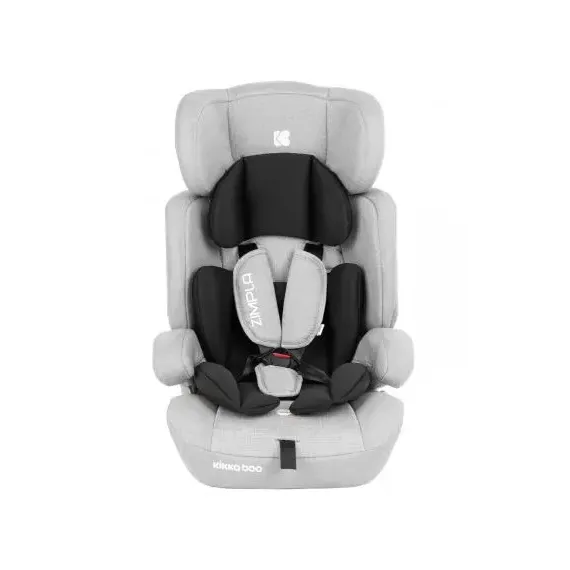 ДЕТСКОЕ АВТОКРЕСЛО KIKKA BOO ZIMPLA, ГРУППА 1/2/3 (9-36 КГ), СВЕТЛО-СЕРЫЙ