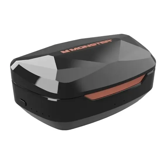 CASTI MONSTER CLARITY HD 110 AIRLINKS, NEGRU