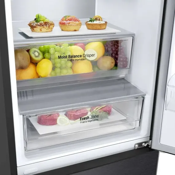 FRIGIDER LG GA-B459CBTL, NEGRU